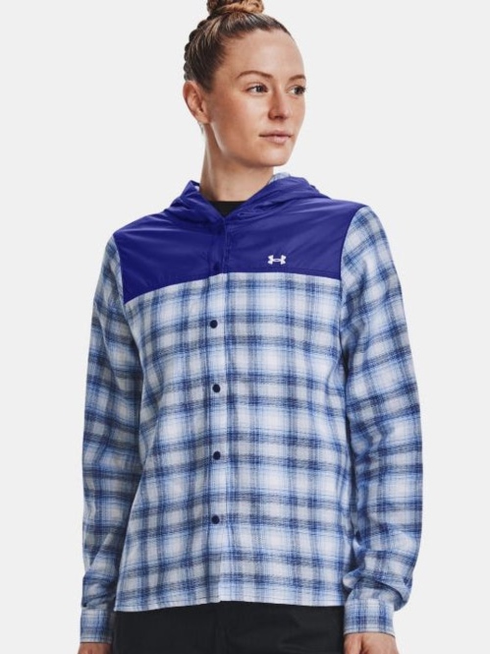 Under Armour Women's UA Tradesman Flannel Hoodie XL NWT
